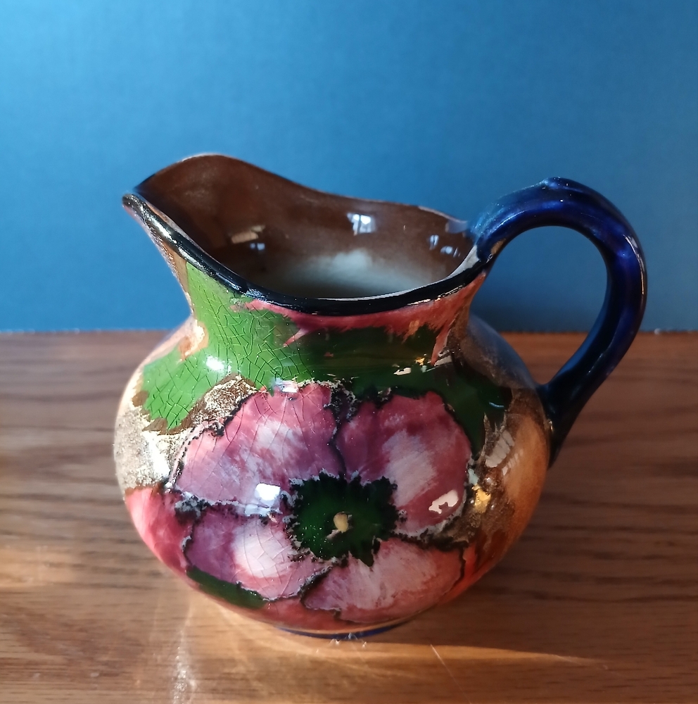 H&K Tunstall Autumn Hand Painted Creamer